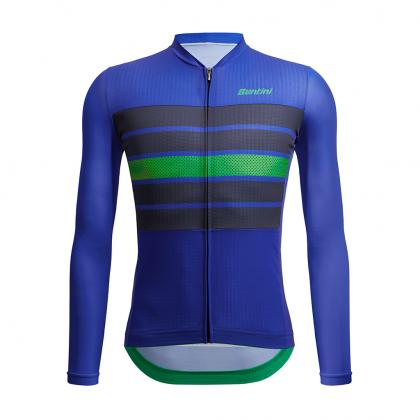 santini-eco-sleek-bengal-long-sleeve-jerseyblue